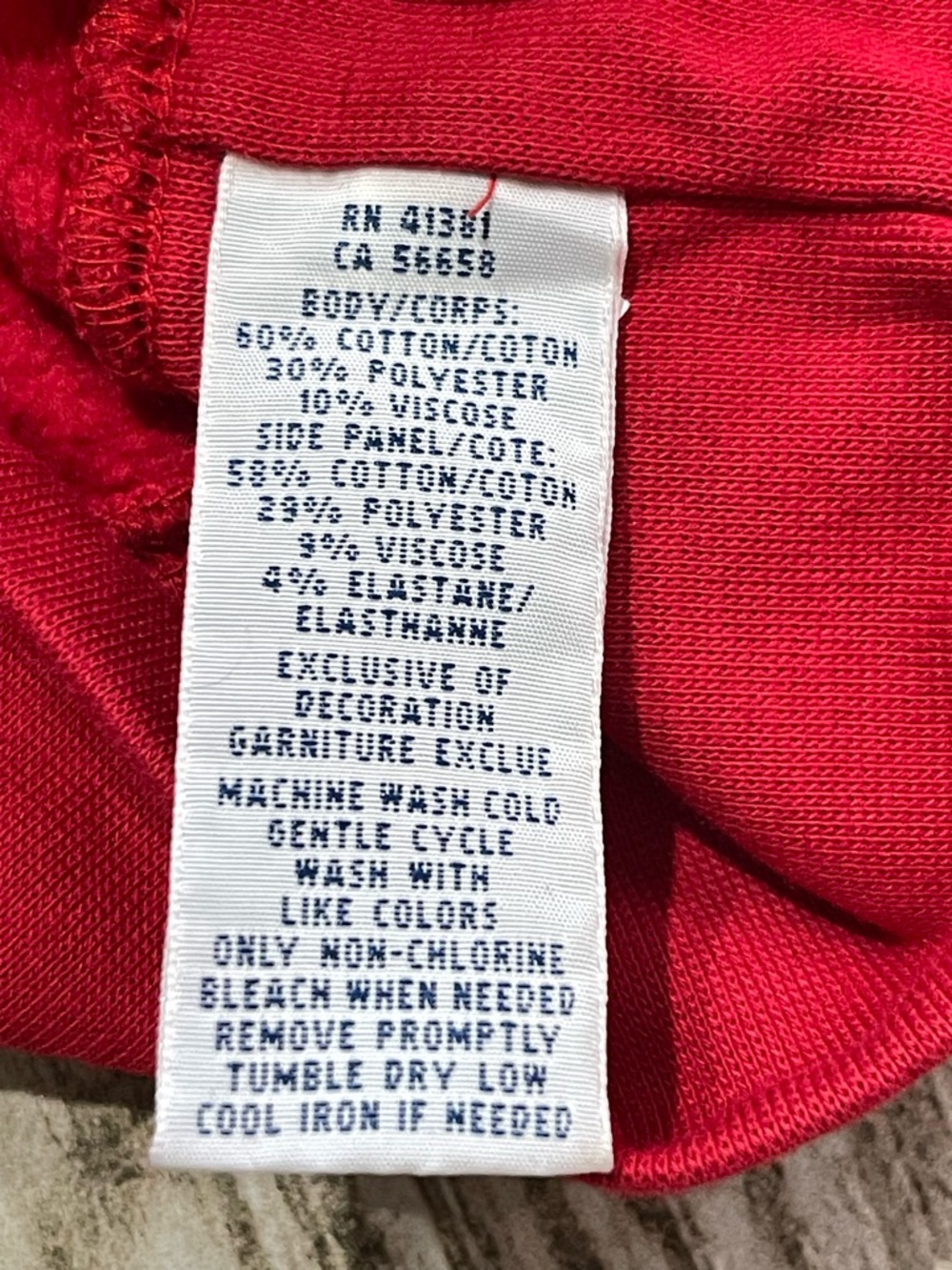 Polo Ralph Lauren sweatshirt in red Men’s size Small - Picture 5 of 8